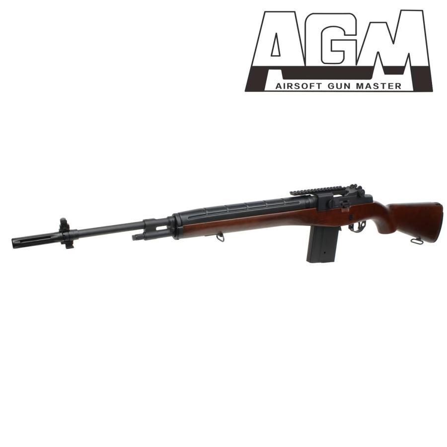 AGM M14 電動ガン リアルウッド【予備マガジンセット】 : web shop 