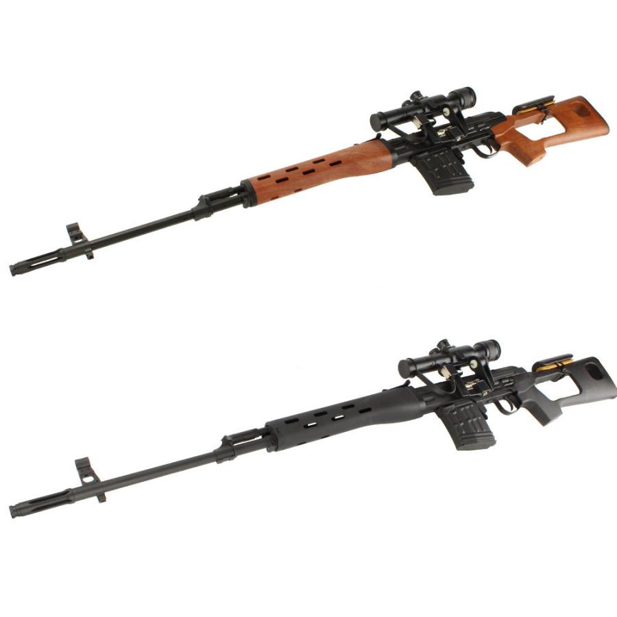 【さらに値引き中！】AGM SVDドラグノフ フルメタル エアーコッキング フェイクウッド【SVDスコープセット】 【180日間安心保証つき】の画像