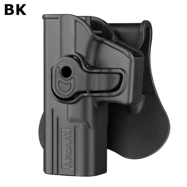 AMOMAX Glockシリーズ用 パドルホルスター左 (BK/FDE 2色あり) : web