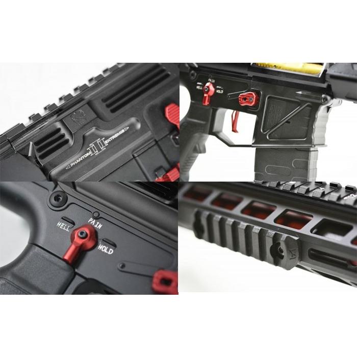 APS Phantom Extremis eMark III　フルメタル電動ガン（電子トリガーシステム） 別売 OP1HPLiPo7