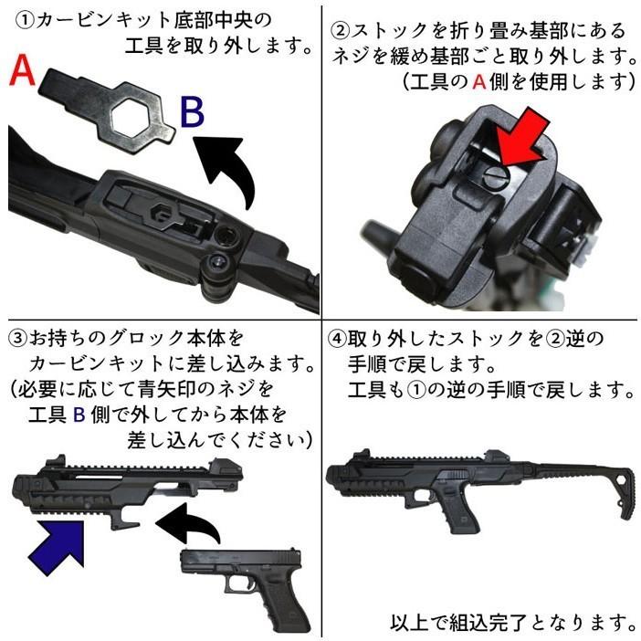 新品ARMORER WORKS製 コンバージョンキット グロック TAN ARMORER WORKS グロックカービンキット TAN | 外装パーツ