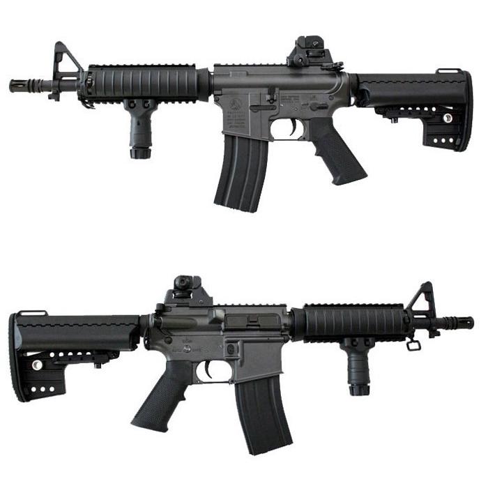【クリスマスBOX】CM002BK M4 CQB-R フルメタル電動ガン BK【180日間安心保証つき】【すぐに遊べる6点セット】