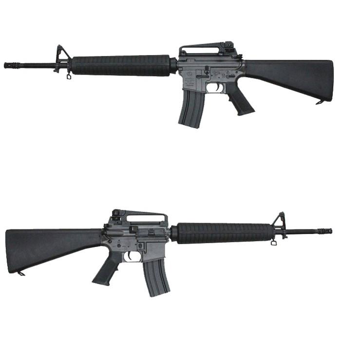 CM009BK M16A4 フルメタル電動ガン BK【180日間安心保証つき