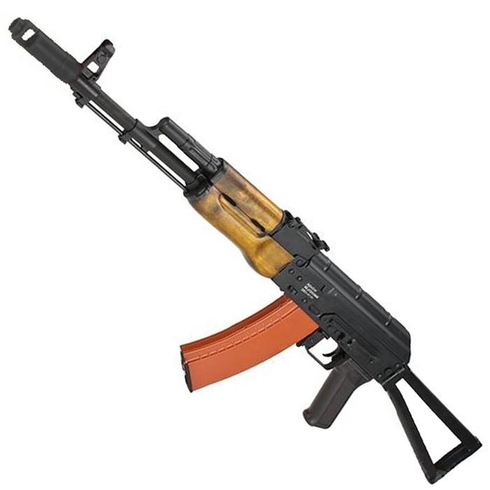 CM048C AKS-74N リアルウッド フルメタル電動ガン【180日間安心保証つき】