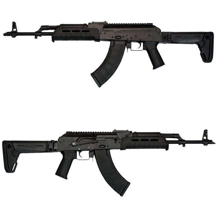 CYMA CM077E M-STYLE AKM S-STOCK フルメタル電動ガン BK【180日間安心