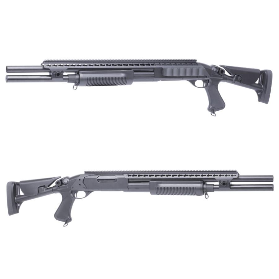 CYMA CM353DLMBK M870-L Keymod Tac. Rストック フルメタルショット