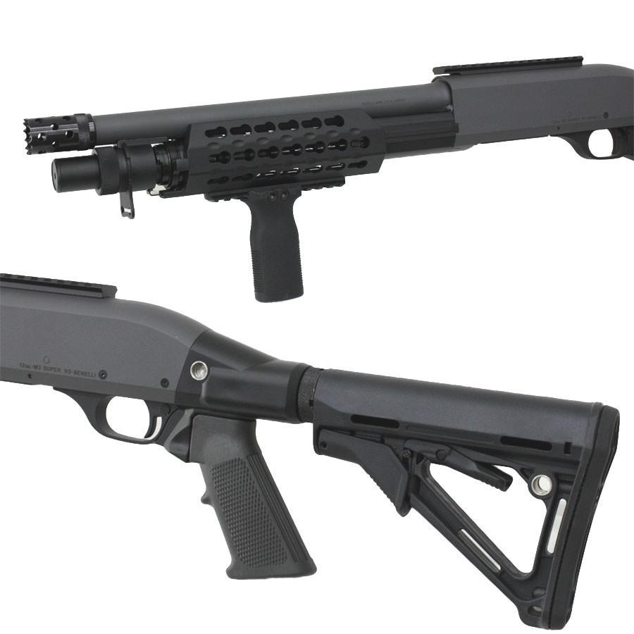 CM366CM ベネリM3 KEYMOD M-STOCK フルメタルショットガン Greyの画像