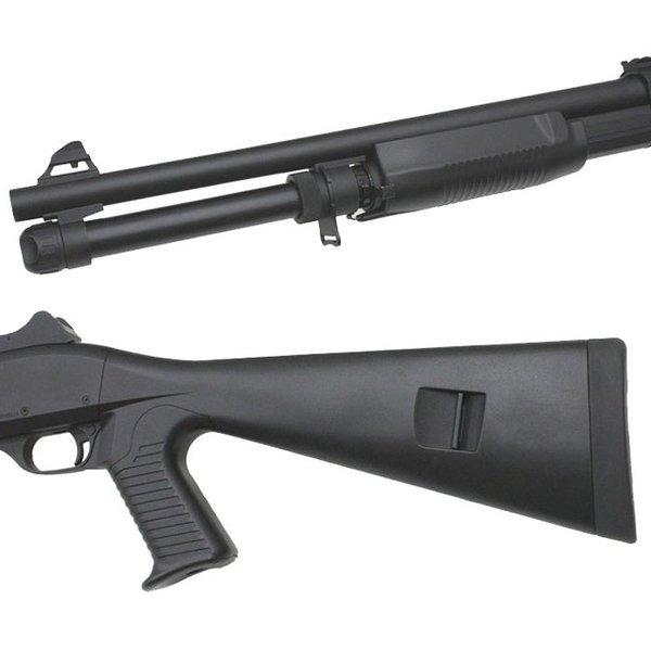 CYMA CM370M Benelli M3 メタル レシーバー CYMA CM370M ベネリM3 Tac.ロング 固定ストック フルメタルショット