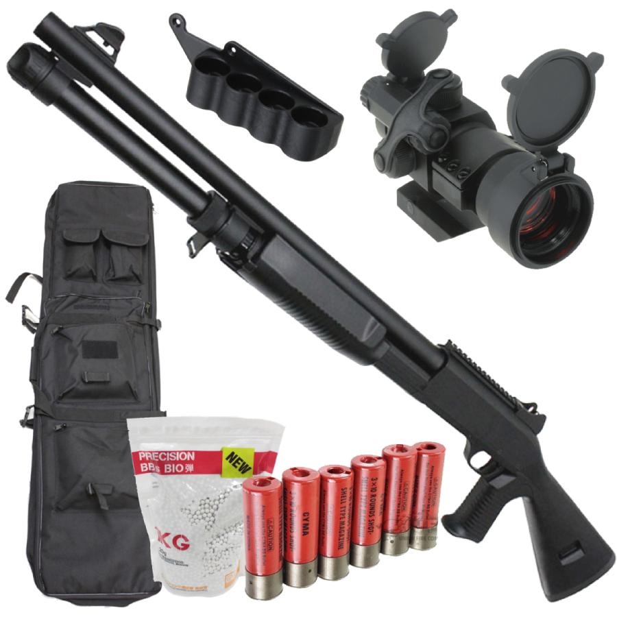 CYMA CM370M ベネリM3 Tac.ロング 固定ストック フルメタルショット