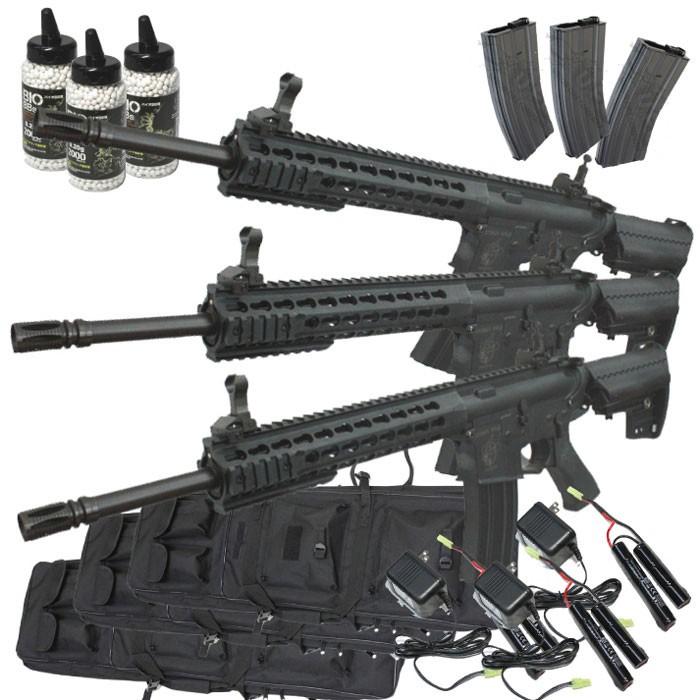 CYMA 【大人買い】CM615BK URX4 10インチFRP スポーツライン 電動ガン 