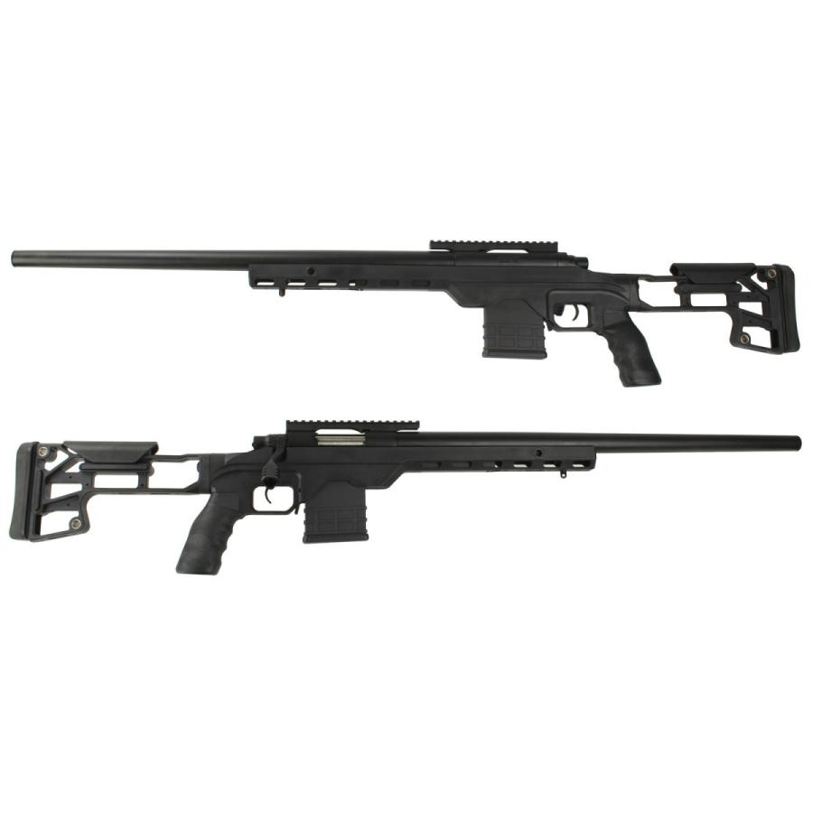 エアコッキングスナイパーライフルセット AGM 【さらに値引き中！】AGM L96 エアコッキングライフル BK