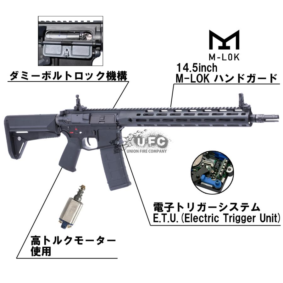 CYMA CME097BK AR15 M-Style URX4M 14.5inch フルメタルETU 電動ガン