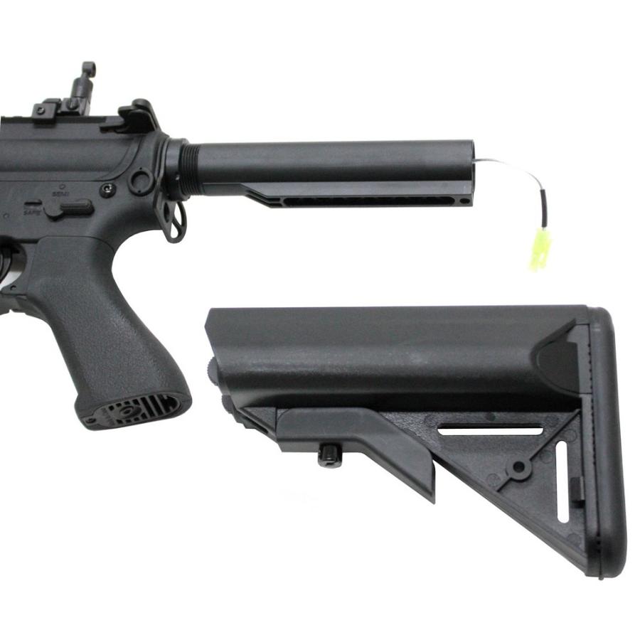 モデルガン　プラスチック製 CYMA CME621 SR-16 URX4-K FRPスポーツライン ETU電動ガン BK（電子