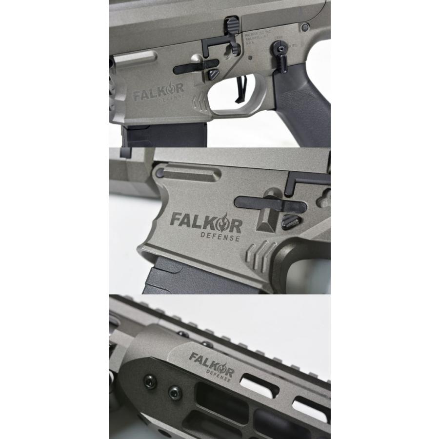 EMG Falkor AR-15 BLITZ SBR フルメタル電動ガン Grey バッテリー