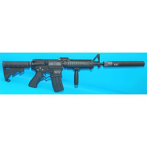 M16 エアガン M16 QD サイレンサー NSWC タイプ (逆ネジ) : web shop アシュラ