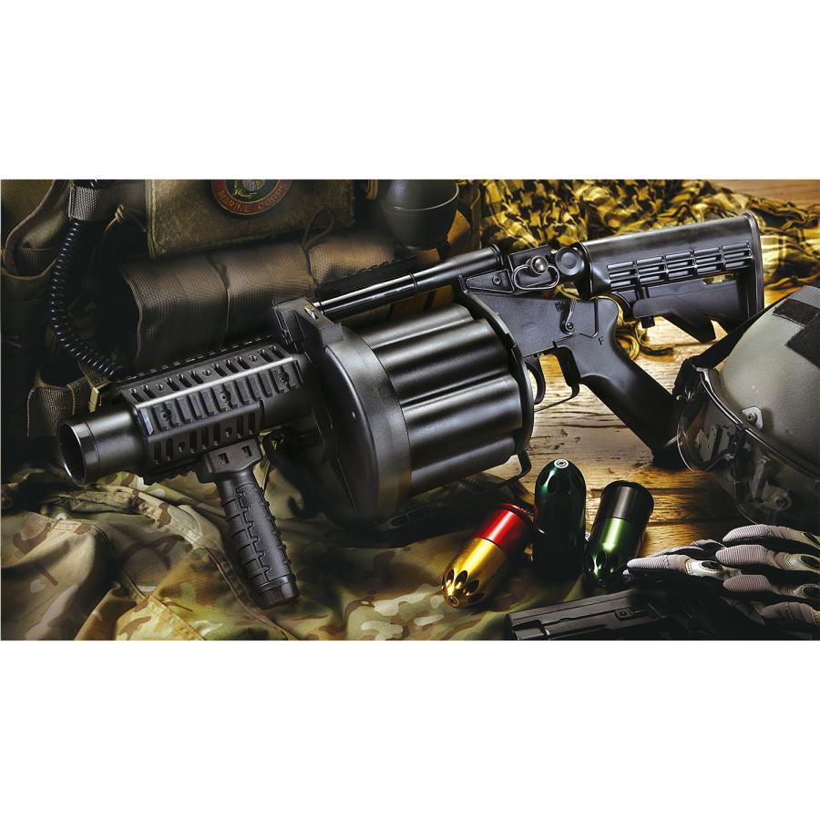 ICS MGL ガスグレネードランチャー Retractable Stock BK : web shop