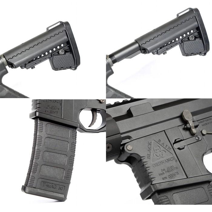 35%OFF！限定特価！】KING ARMS Black Rain Ordnance M4 電動ガン BK