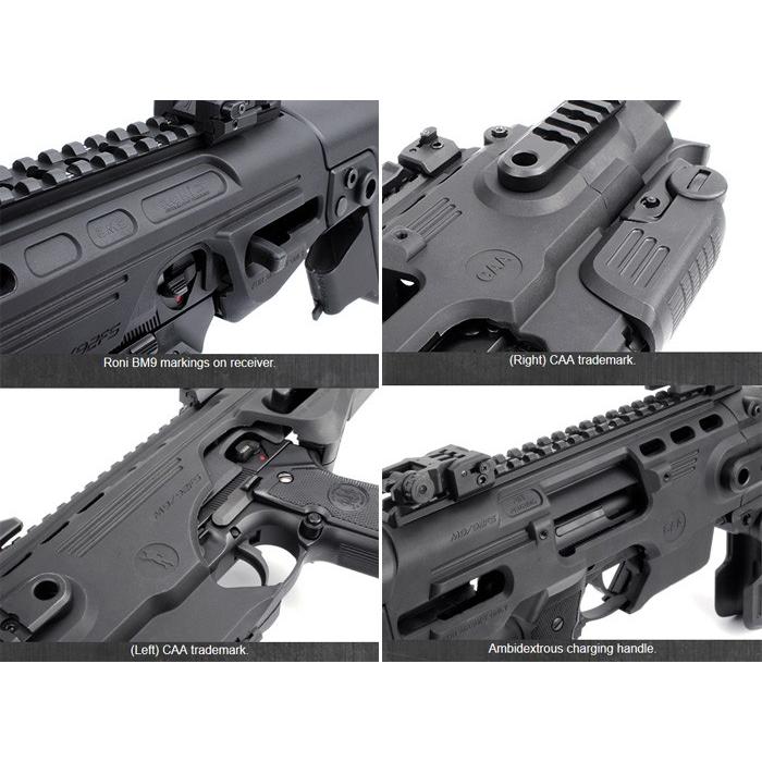 CAAエアソフト RONI コンバージョンキット M9/M9A1用 BK｜webshopashura｜02