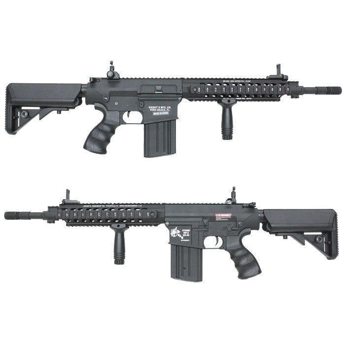 S&T/MATRIX KAC SR-25K フルメタル G2電動ガン BK（電子トリガー 