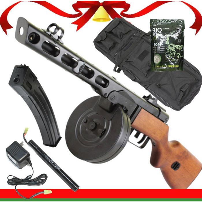 【さらに値引き中！】【大特価！スペシャルセット！】S\u0026T PPSH-41 電動ガン【180日間安心保証つき】