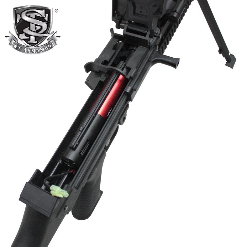 S＆T ARMAMENT S&T M249 SAW E2 BK スポーツライン電動ガン【BOX