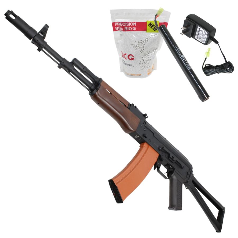 S＆T ARMAMENT 【バッテリー＆充電器＆バイオ弾サービス！】S&T AKS