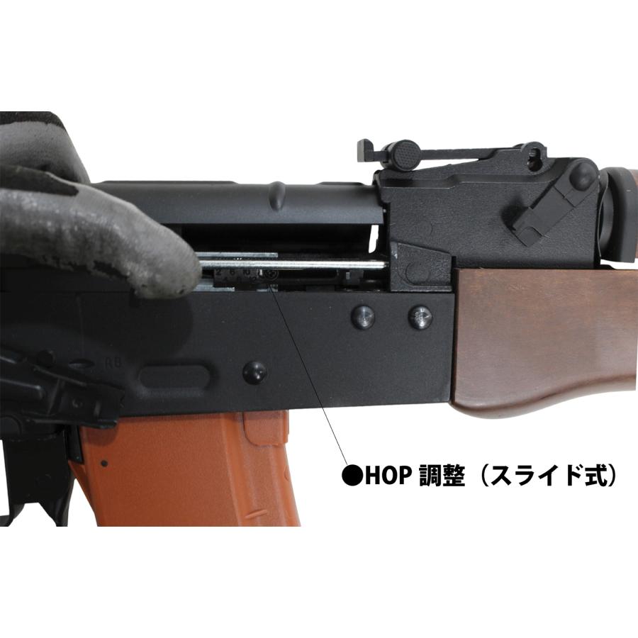 【限定！値下げ品】S&T AKS-74N スポーツライン電動ガン フェイクウッド【180日間安心保証つき】｜webshopashura｜04