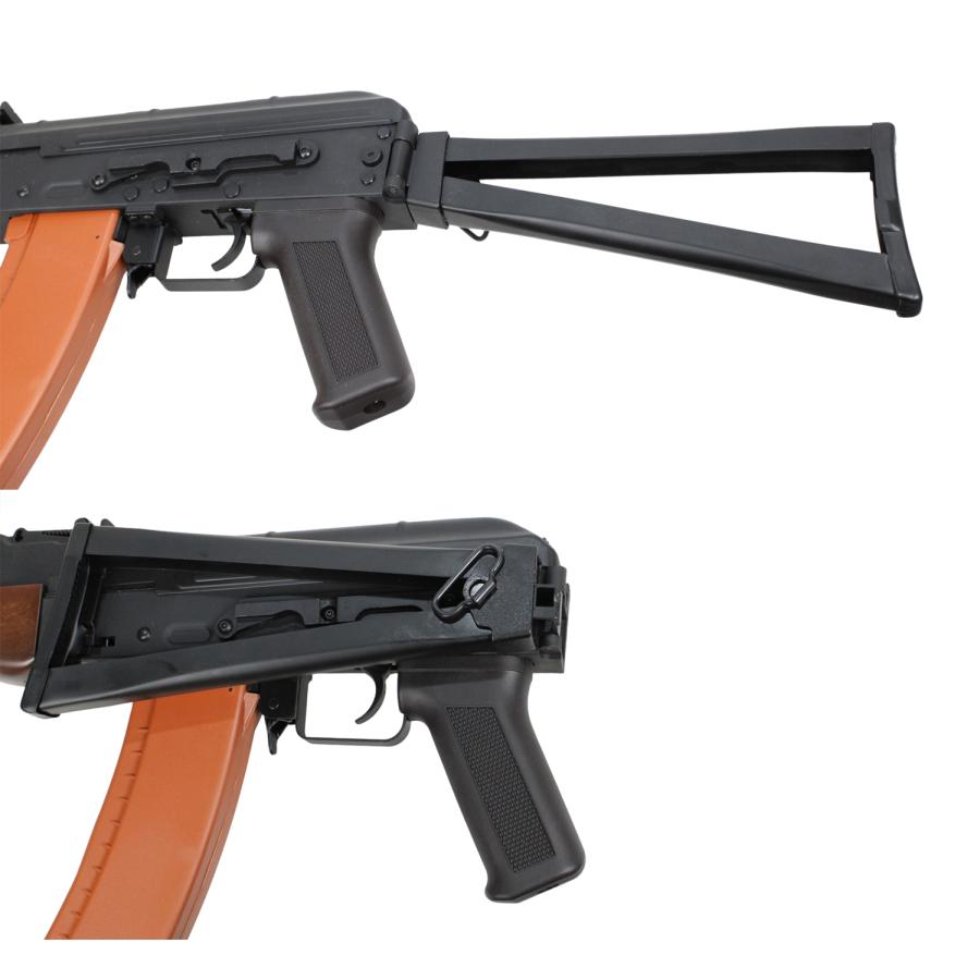 【限定！値下げ品】S&T AKS-74N スポーツライン電動ガン フェイクウッド【180日間安心保証つき】｜webshopashura｜05