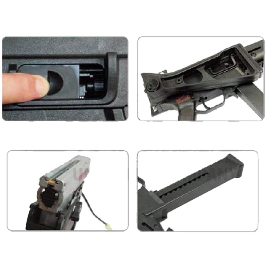 S＆T ARMAMENT S&T UMP スポーツライン 電動ガン BK【サイレンサー付