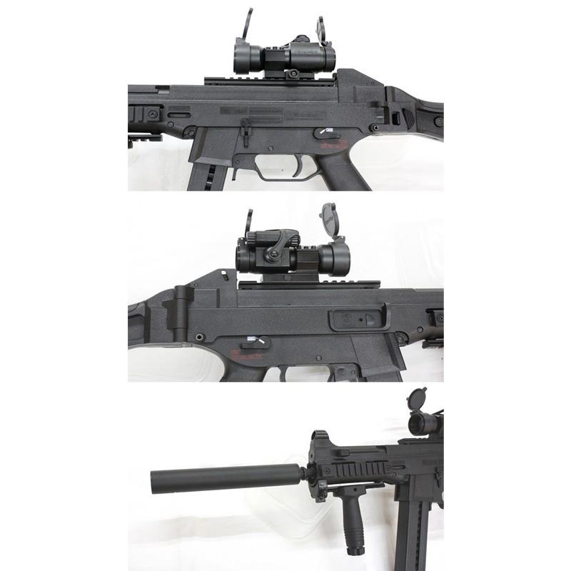 S&T UMP スポーツライン 電動ガン BK (サイレンサーセット)【180日間安心保証つき】 