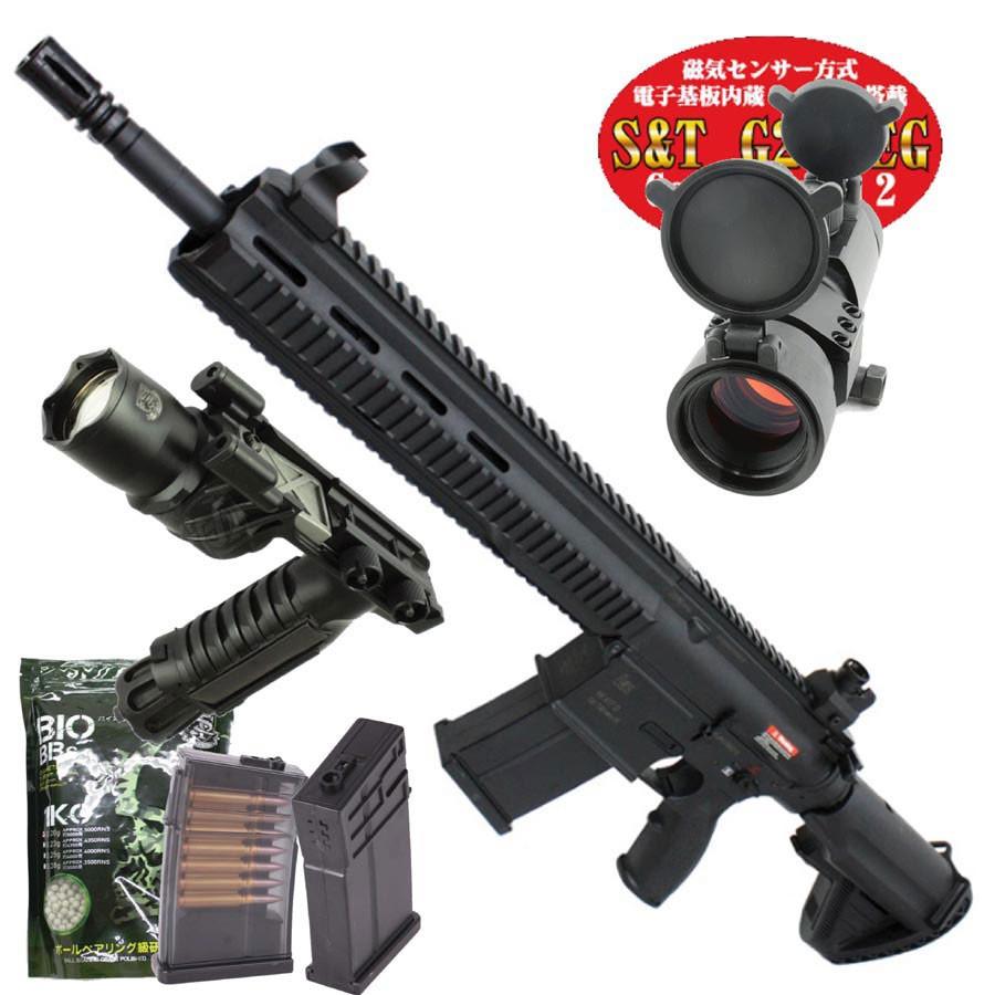 S＆T ARMAMENT S&T HK417D 16インチ スポーツライン G2電動ガン BK 