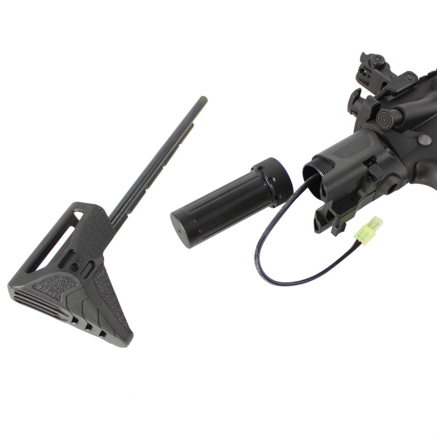 S&T M4 セミハードケース付き S＆T ARMAMENT S&T M4 PDW-M フルメタル G3電動ガン（電子トリガー