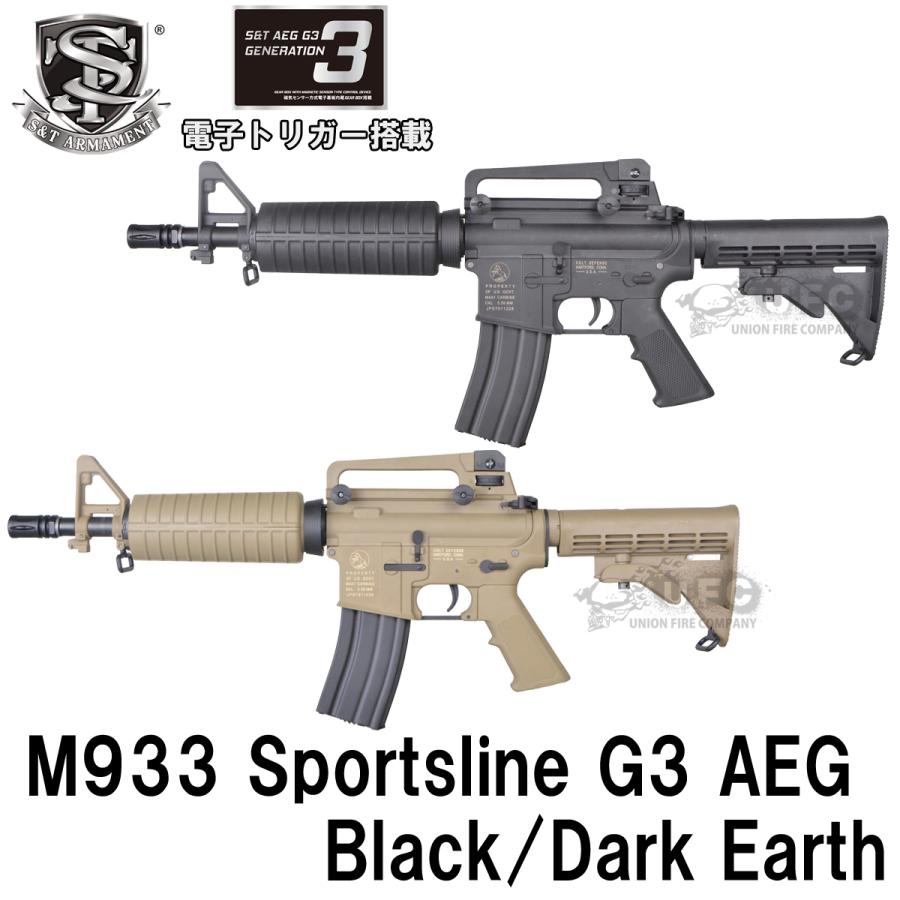 S＆T ARMAMENT 【大人買い】S&T M933 スポーツライン G3電動ガン（電子 