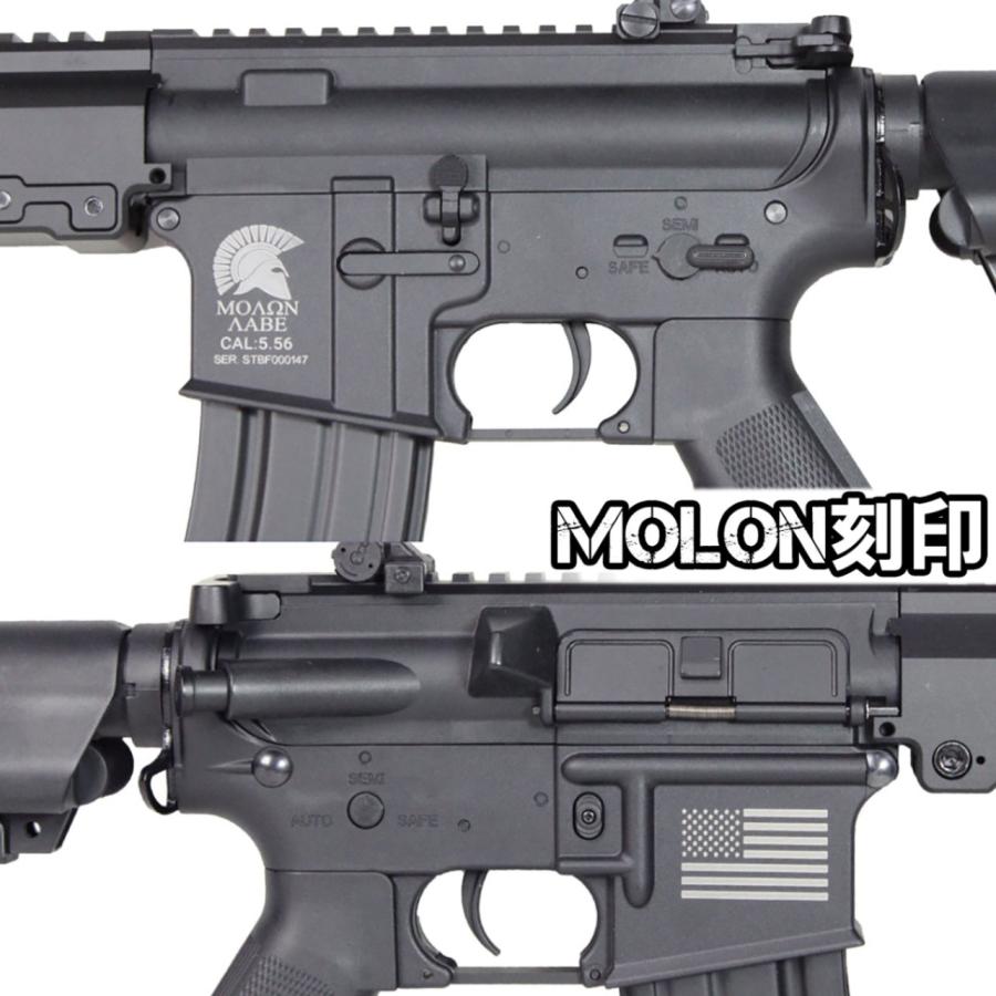 【ガンケースサービス！】S&T M4 URX4 M-LOK SD PDW-M チャレンジャーライン G3電動ガンBK(MOLON刻印)（電子トリガー）【180日保証】｜webshopashura｜05