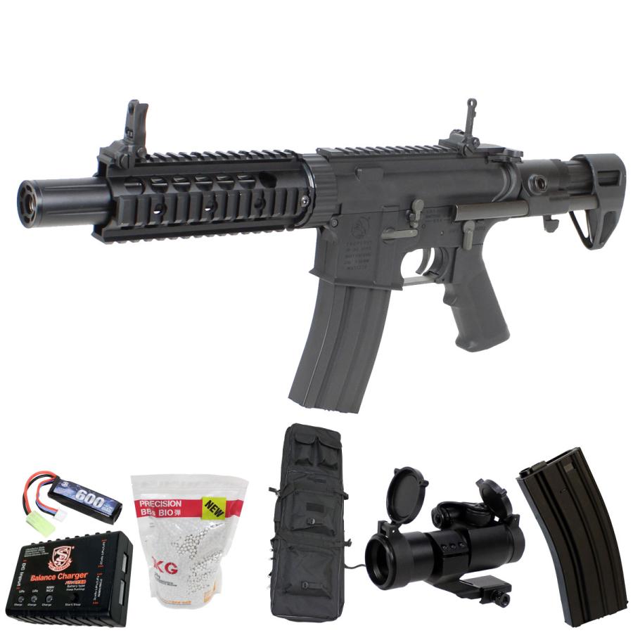 S＆T ARMAMENT S&T M4 FF SD PDW-M チャレンジャーライン G3電動ガンBK
