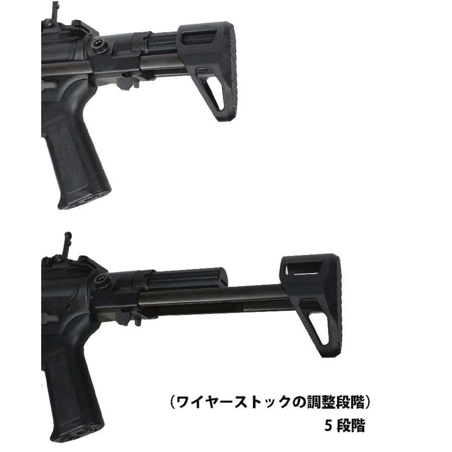 S＆T ARMAMENT S&T M4 FF PDW-S チャレンジャーライン G3電動ガンBK