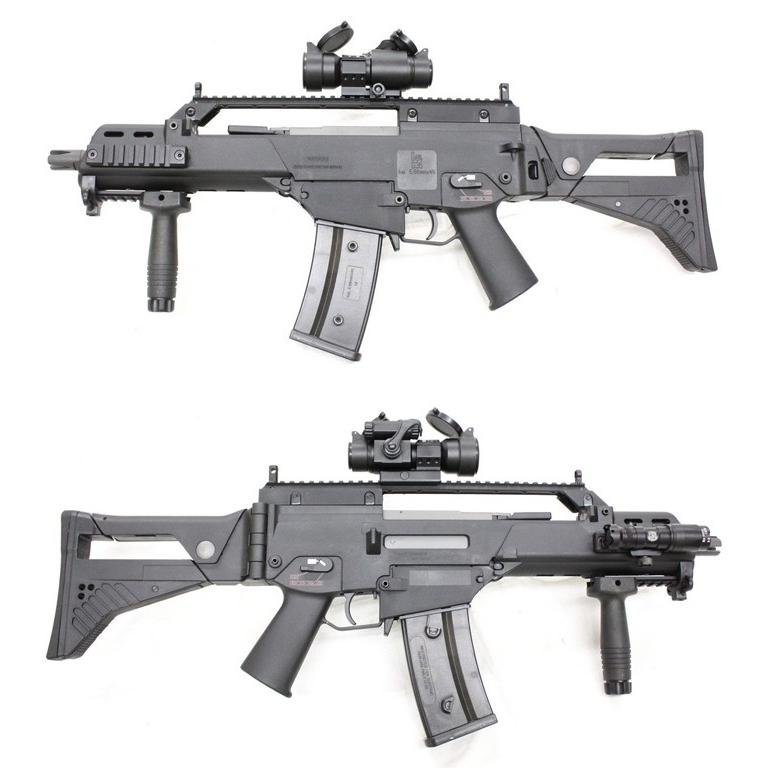 【値引き中！】【大特価！】S&T G36C IDZ 電動ブローバック BK【スペシャル6点セット】【180日間安心保証つき】｜webshopashura｜02