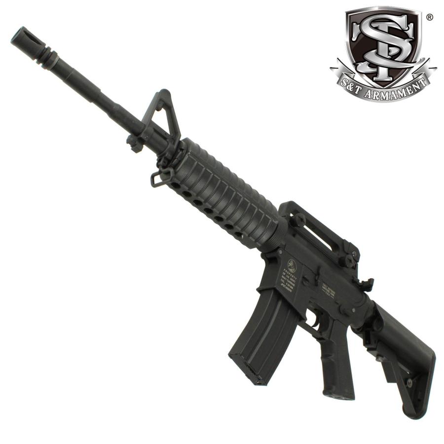 S＆T ARMAMENT S&T M4A1スポーツライン電動ガン BK(COLT刻印)【180日間