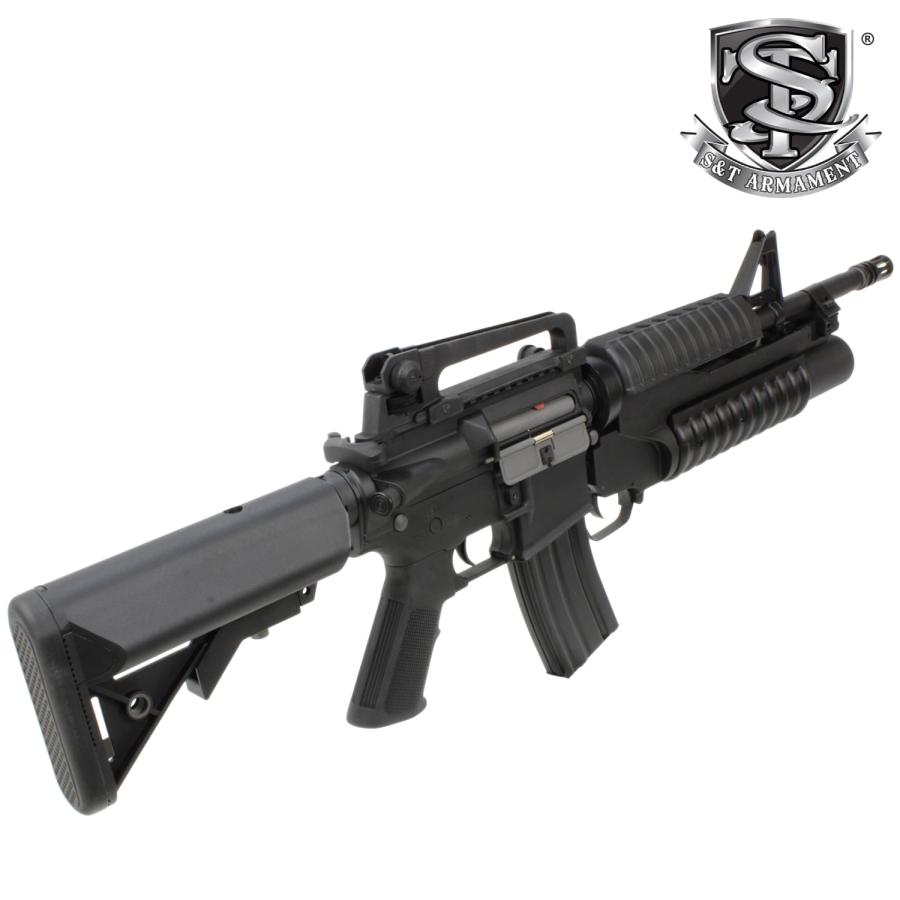 S＆T ARMAMENT S&T M4A1 スポーツライン 電動ガン with M203