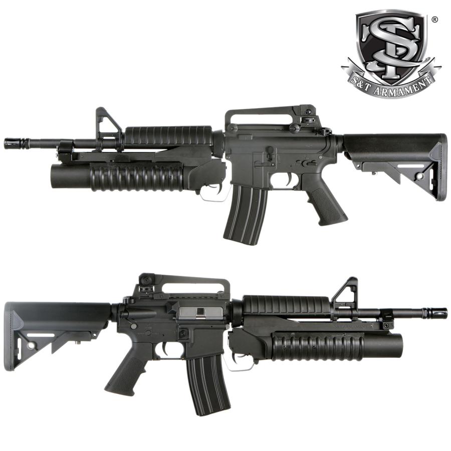S＆T ARMAMENT S&T M4A1 スポーツライン 電動ガン with M203