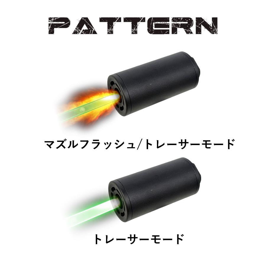 S&T NOVESKE KX3タイプ マズルフラッシュ トレーサー(無刻印)(14mm