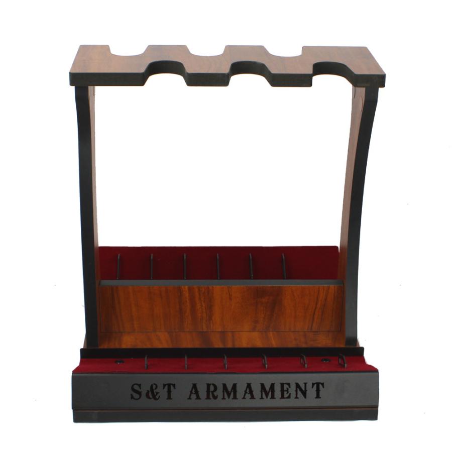 S&T ARMAMENT 木製ガンラックシステム S-Type S＆T ARMAMENT 【限定！値下げ品】【特価！40%OFF】S&T 木製ガンラック