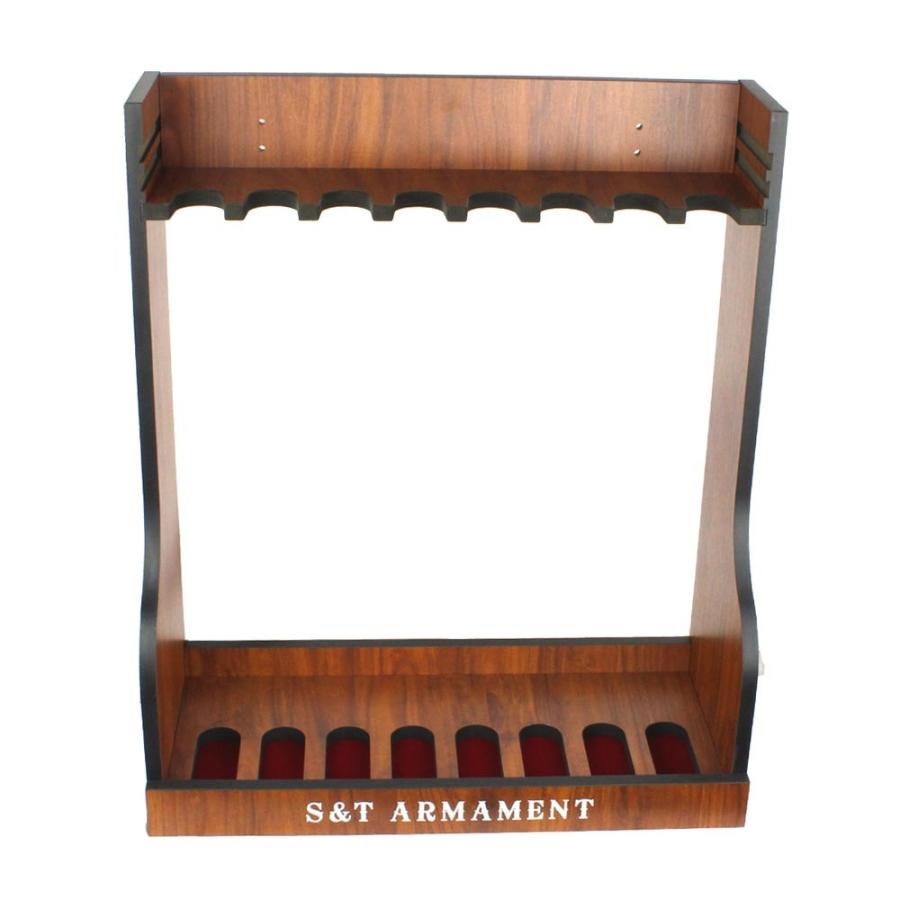 S＆T ARMAMENT 【大人買い】S&T 木製ガンラックシステム Ctype（8本