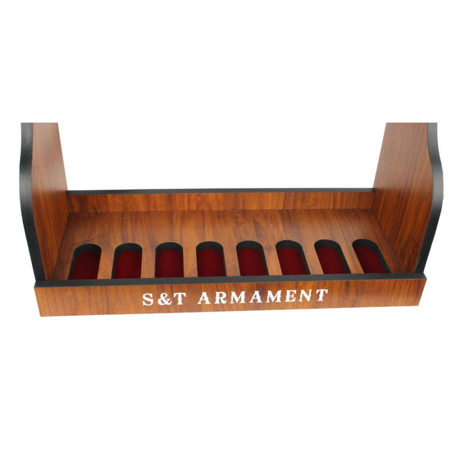 S＆T ARMAMENT 【大人買い】S&T 木製ガンラックシステム Ctype（8本