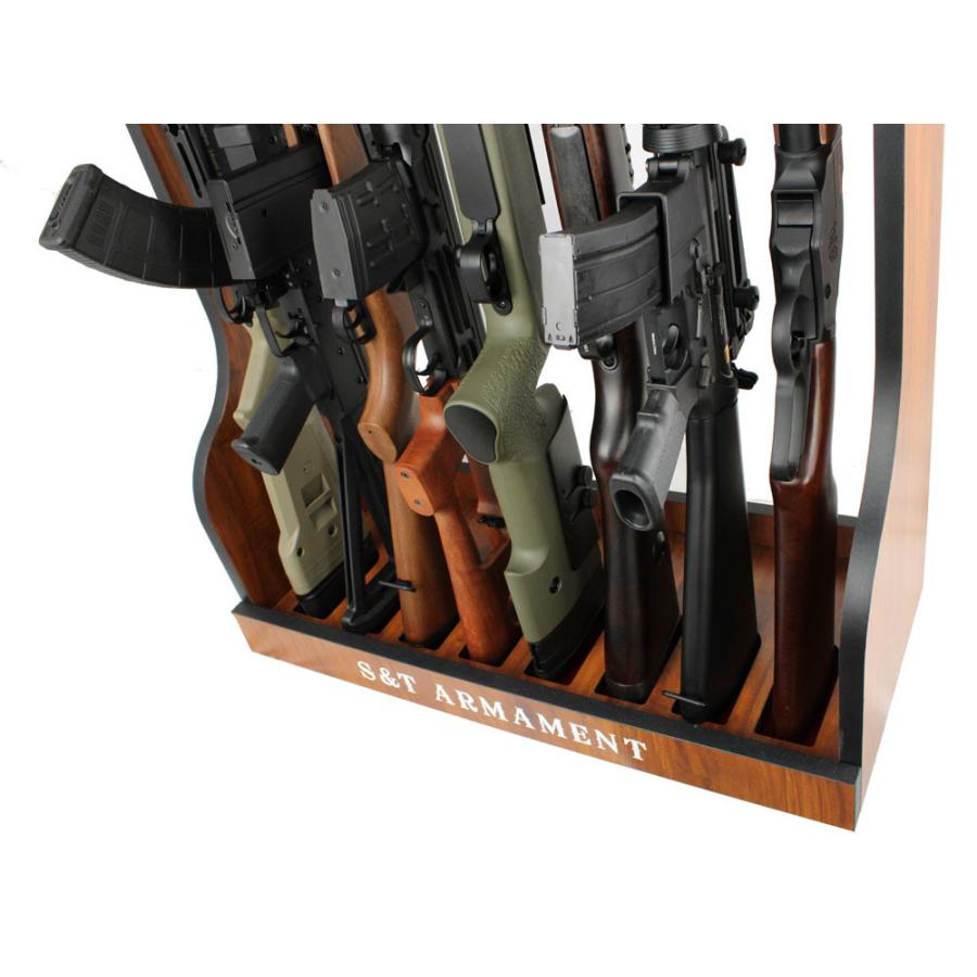 S&T ARMAMENT 木製ガンラックシステム S-Type S＆T ARMAMENT 【大人買い】S&T 木製ガンラックシステム Ctype（8本