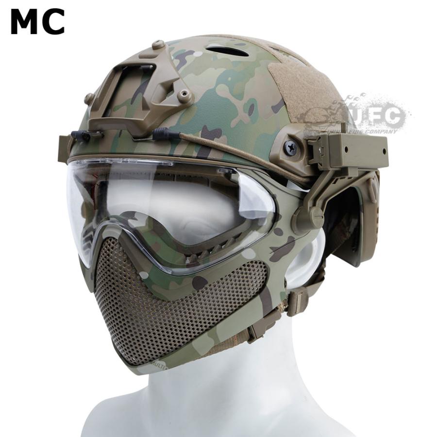 S&T FASTタイプ パイロットヘルメット メッシュマスク（各サイズ/各カラーあり）｜webshopashura｜15