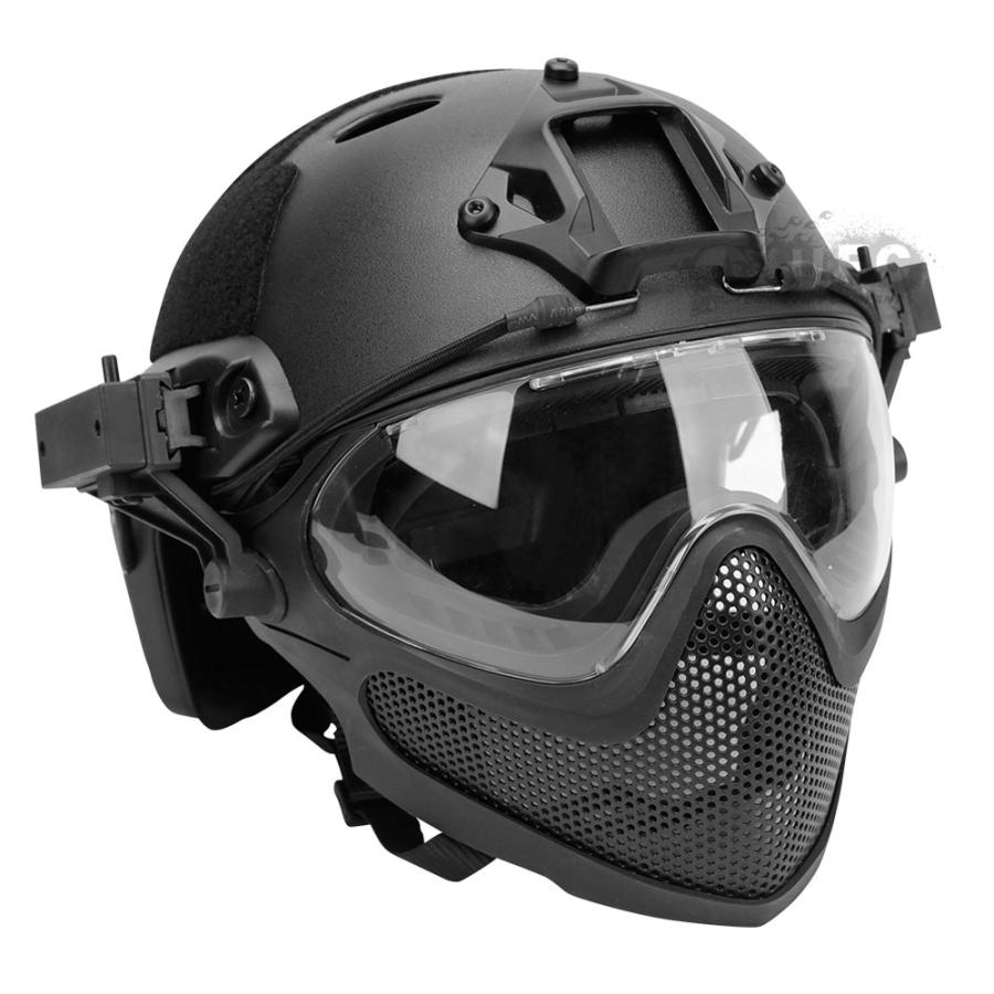 S&T FASTタイプ パイロットヘルメット メッシュマスク（各サイズ/各カラーあり）｜webshopashura｜16
