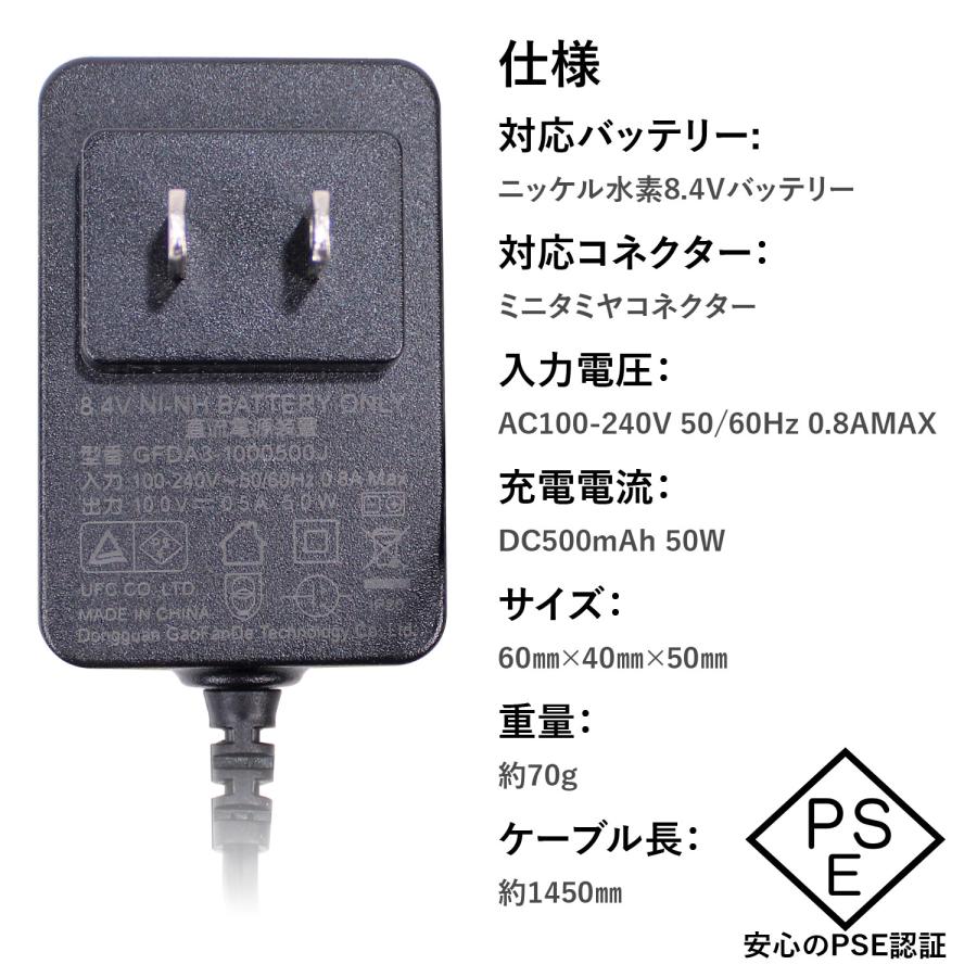 S＆T ARMAMENT S&T 8.4V ニッケル水素バッテリー用 充電器 : web shop
