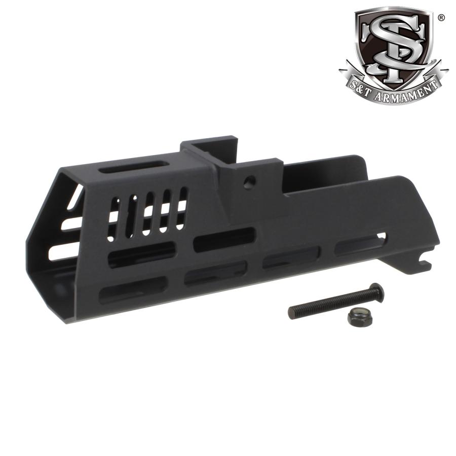 【凡人の零】G36Kハンドガード S＆T ARMAMENT S&T G36C MLOKタイプ ハンドガード BK 東京マルイ G36