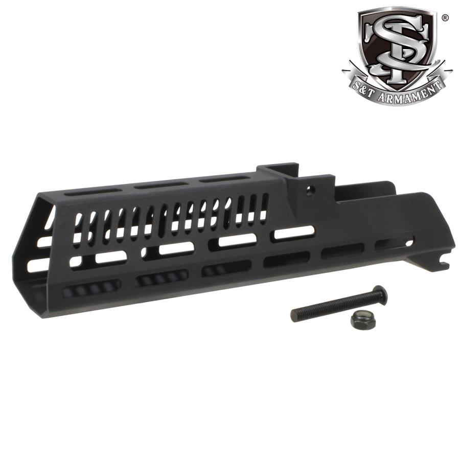 【凡人の零】G36Kハンドガード S＆T ARMAMENT S&T G36K MLOKタイプ ハンドガード BK 東京マルイ G36